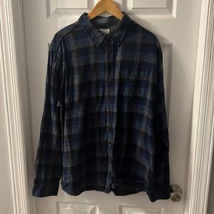 Weatherproof Flannel- Mens- Size XXL- Blue & Black